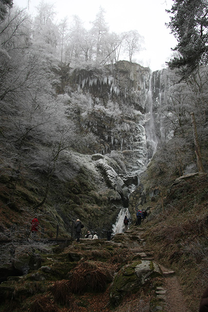 Pistyll Rhaeardr Waterfall